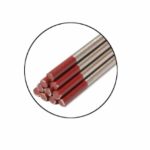 Barra de tungsteno punta roja p/soldadora tig 1.6mm KUSHIRO