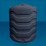 Tanque impacto 1100 lts precons bicapa PRECONS