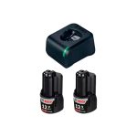 Kit baterias 2 baterias x2ah+cargador gal 12v-2 BOSCH