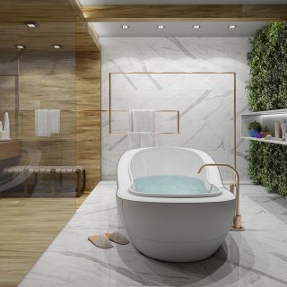Porcellanato statuario bianco soft 60x60 ITAGRES