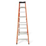 Escalera dielÉctrica tijera accesosimple 8 escalones KUSHIRO