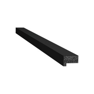 Perfil negro de term p/liston de 205x2800mm (23347) SANTA LUZIA