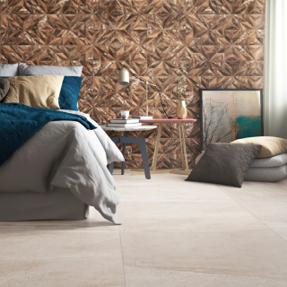 Porcellanato pampa beige ac 60x120 dec ELIANE