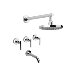 BaÑera eros lever cromo GRIFERIA ARGENTINA