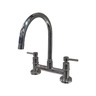 Juego de cocina mesada ares lever cromo GRIFERIA ARGENTINA