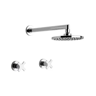 Juego ducha 2 llaves alerce FV
