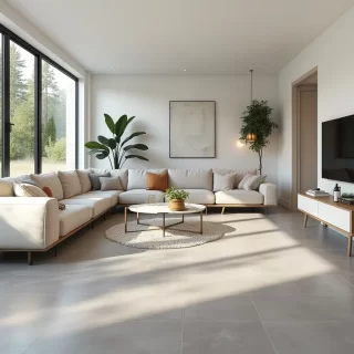 Porcellanato arken fiorde nat 90x90r liso ELIANE