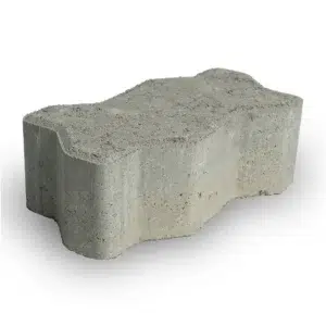Adoquin unistone 80 gris .