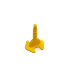 Tornillo nivelador 3mm x200unid amarillo doble l DOBLE L