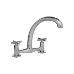 Mezcladora mesada cierre ceramico pico j grueso MOZART