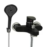 Monocom. doha ducha abs negra con transferencia MOZART
