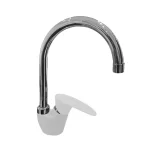 Monocomando doha mesada cisne abs blanca MOZART