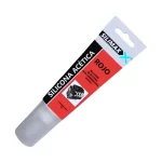 Sellador de silicona alta temp. 85grs rojo SILIMAXX