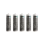 Sellador de silicona zingueria 280ml gris SILIMAXX