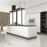 Porcelanato pulido life tiza 58x58 CERRO NEGRO