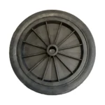 Rueda goma para carretilla .