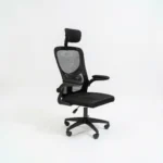 Silla oficina gerencial negra  - ergonomica