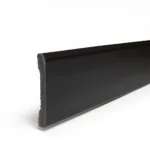 Zocalo de poliestireno 7 x 290 cm negro mate importado IMPORT TRADE