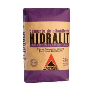 Cemento b.25kg de albaÑileria /hidralit AVELLANEDA